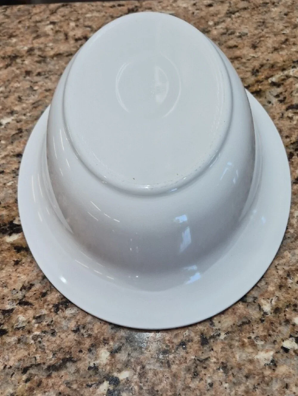 Corningware Elegant Floral Bowl White Covered Casserole with Clear Lid